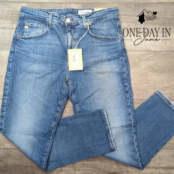 AG Adriano Goldschmied Ex Boyfriend Slounchy Slim Jeans Size 8 (29) - Picture 1 of 8